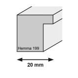 Thumbnail von Holz-Bilderrahmen HEMMA II Sonderzuschnitt Profil