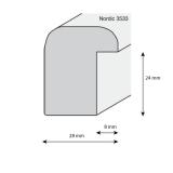 Thumbnail von Holzrahmen NORDIC - 2,8 - Sonderzuschnitt Profil