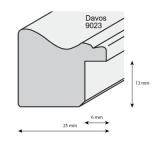 Thumbnail von Holzrahmen DAVOS 2,3 - Sonderzuschnitt Format Bild 2