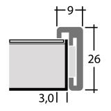 Thumbnail von Alu 8 Magnetrahmen Profil
