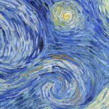 Thumbnail von Poster mit Rahmen - Vincent van Gogh - Starry Night Bild 3
