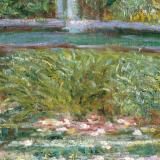 Thumbnail von Poster mit Rahmen - Claude Monet - Bridge over a Pond of Water Lilies Bild 3