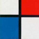 Thumbnail von Poster mit Rahmen - Piet Mondrian - Composition with Red, Blue, and Yellow Bild 3