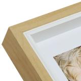 Thumbnail von Holz-Bilderrahmen Peer Natur mit weißer Innenkante Bild 3