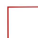 Thumbnail von Alu-Spiegelrahmen Quadro Maßanfertigung rot RAL 3002 Bild 3
