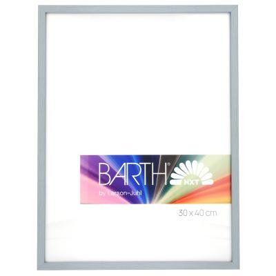 Thumbnail von Alu-Bilderrahmen Barth NXT, Serie 1131 Nebelblau - Furnier Holzoptik Bild 3