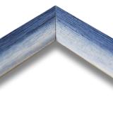 Thumbnail von Holz-Bilderrahmen Phoenix Blau Weiß Bild 4