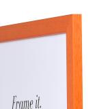 Thumbnail von Holz-Bilderrahmen Top Pro Sonderzuschnitt orange Bild 4