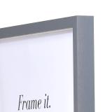 Thumbnail von Holzrahmen Burgund mit Abstandsleiste grau Bild 4