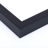 Thumbnail von Holzrahmen mit Distanzleiste aus Buche &amp; Ahorn - Sonderzuschnitt Buche schwarz Bild 4