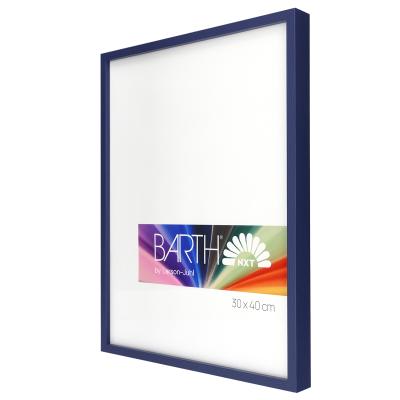 Thumbnail von Alu-Bilderrahmen Barth NXT, Serie 1131 Indigo - Furnier Holzoptik Bild 4