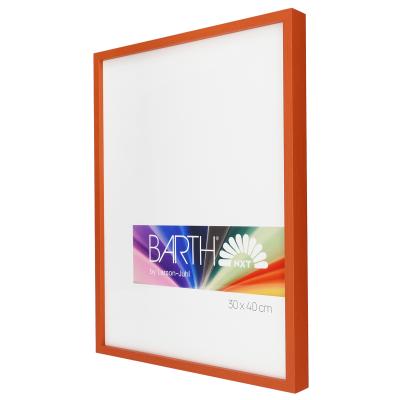 Thumbnail von Alu-Bilderrahmen Barth NXT, Serie 1131 Orange - Furnier Holzoptik Bild 4