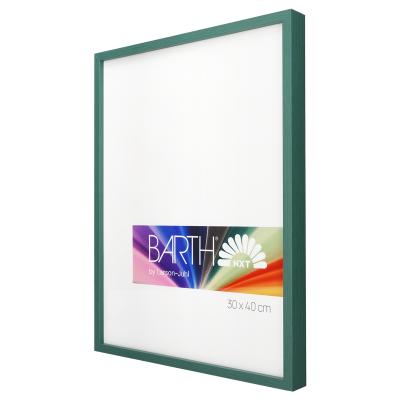 Thumbnail von Alu-Bilderrahmen Barth NXT, Serie 1131 Tannengr&uuml;n - Furnier Holzoptik Bild 4