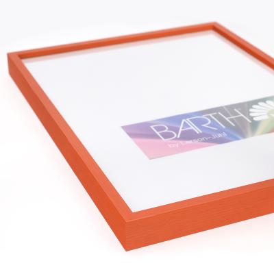 Thumbnail von Alu-Bilderrahmen Barth NXT, Serie 1131 Orange - Furnier Holzoptik Bild 5