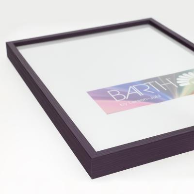 Thumbnail von Alu-Bilderrahmen Barth NXT, Serie 1131 Violett - Furnier Holzoptik Bild 5