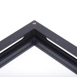 Thumbnail von Holzrahmen mit Distanzleiste aus Buche &amp; Ahorn - Sonderzuschnitt Buche schwarz Bild 6