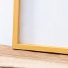 Thumbnail von Alu-Bilderrahmen Barth NXT mit Distanzleiste, Serie 1131 Hellorange - Furnier Holzoptik Bild 9