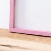 Thumbnail von Alu-Bilderrahmen Barth NXT mit Distanzleiste, Serie 1131 Pink - Furnier Holzoptik Bild 9