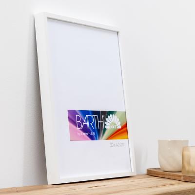 Thumbnail von Alu-Bilderrahmen Barth NXT, Serie 1131 Weiß - Furnier Holzoptik Bild 9