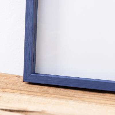 Thumbnail von Alu-Bilderrahmen Barth NXT mit Distanzleiste, Serie 1131 Indigo - Furnier Holzoptik Bild 9