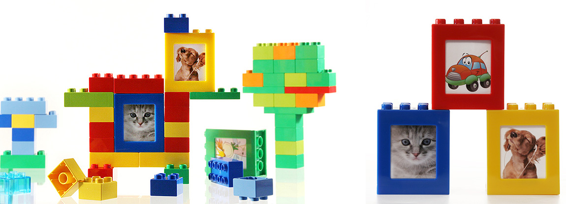 Lego-Bilderrahmen