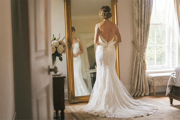 Bilderrahmen für Hochzeitsmotto Elegant