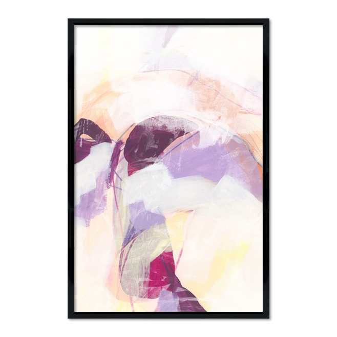 Poster mit Rahmen - Subtle Lavender