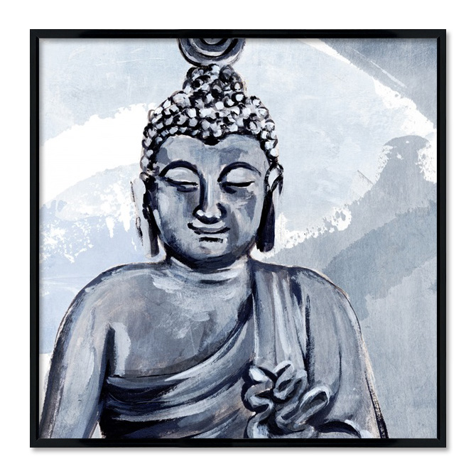 Poster mit Rahmen - Buddha