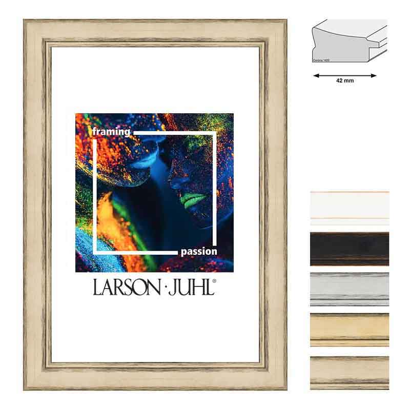 Aicham Larson Juhl Holz Bilderrahmen Corona 42 10x15 Cm Schwarz Allesrahmen De
