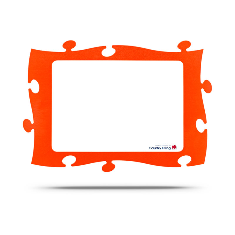 Puzzle Rahmen orange