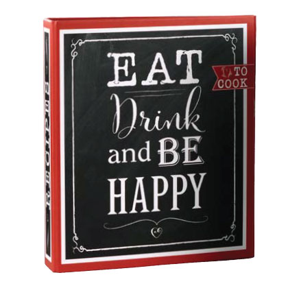 Rezeptebuch "Eat, Drink & Be Happy"