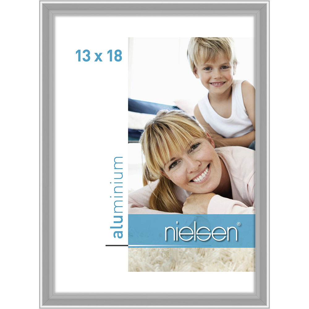 Nielsen Alurahmen Classic 13x18 cm - Silber glanz